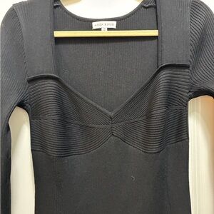 Moon River Ebony Knit Dress